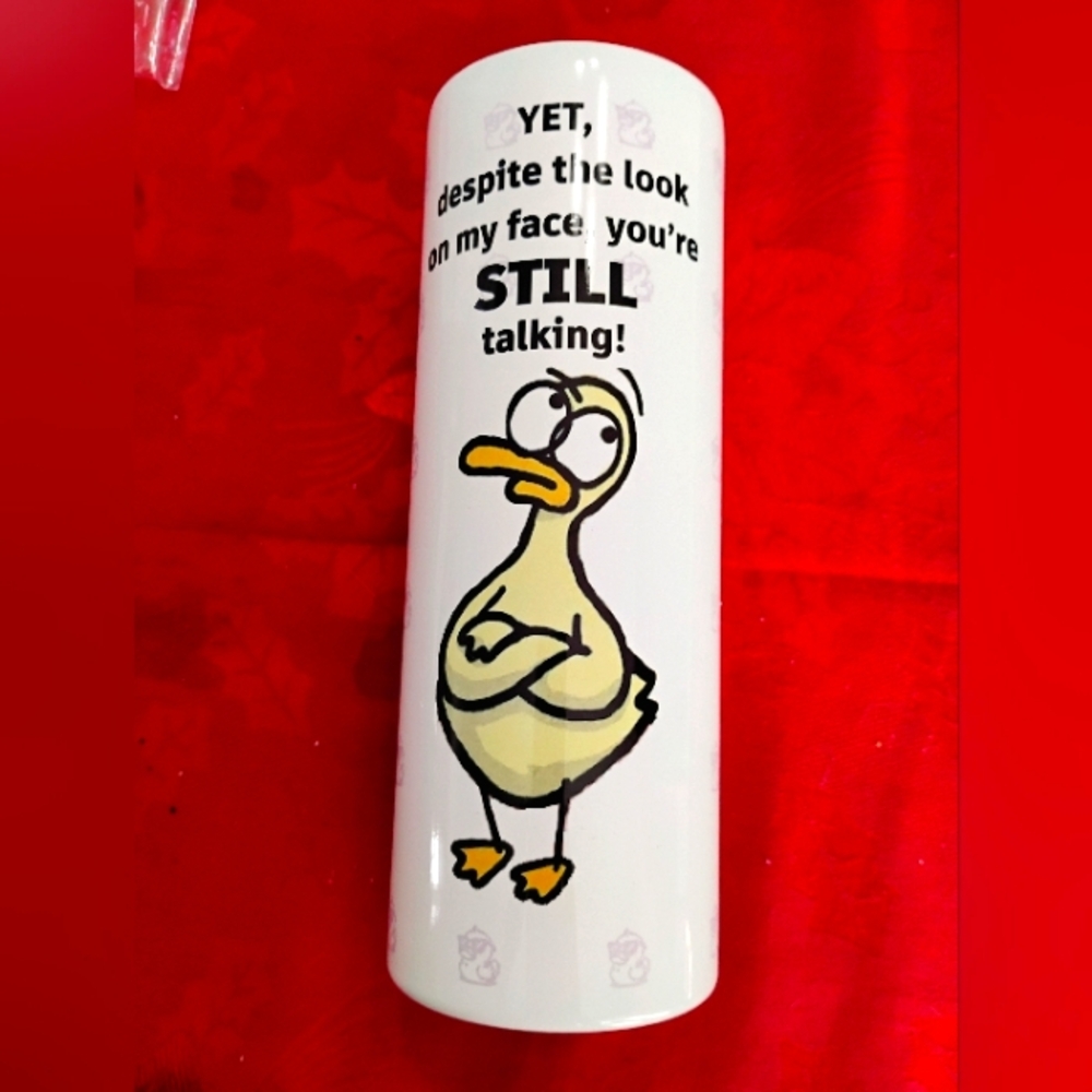 20oz Funny Tumbler NIB